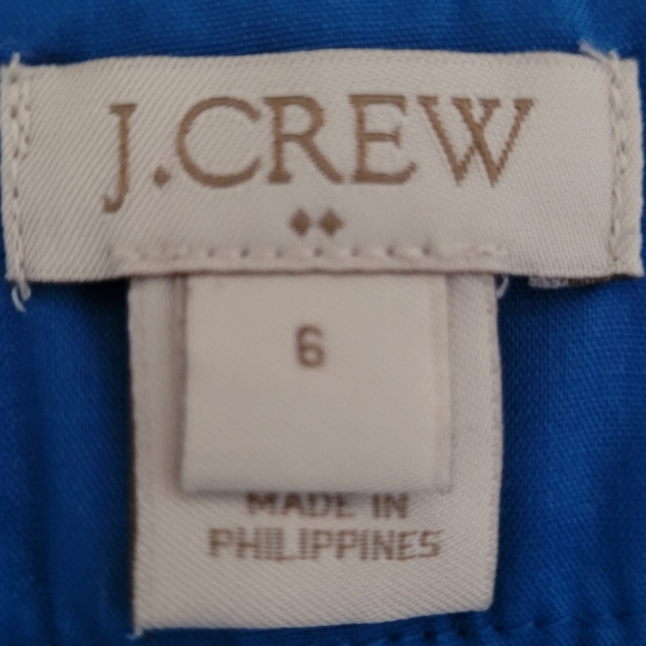 J.Crew Linen Blend Scallop Shorts Size 6 - Picture 10 of 15